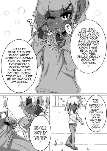 [Omochi] Otoko Kou no Yuru Fuwa Amatoro Bitch Gyaruo-kun Fhentai - Page 10