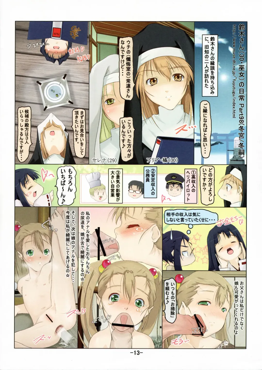 [Fuyutugu] Suzuki-san (30.Miko) no Nichijou Phase4 Fhentai - Page 13