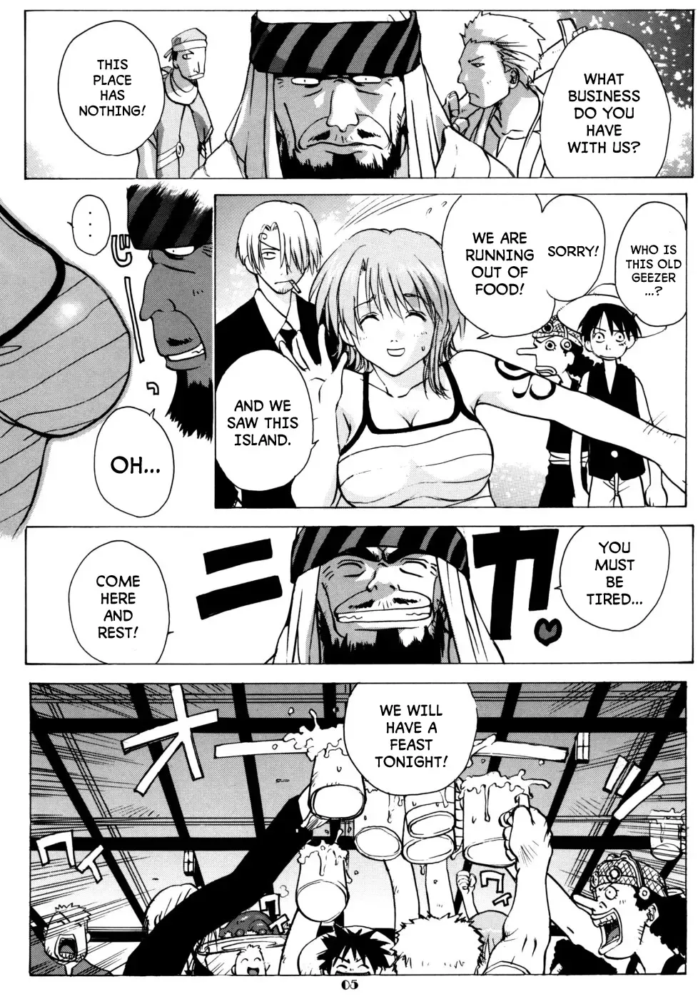 [Kika Equals Zaru] Nami Nami de Ikuuuu!! Fhentai - Page 5