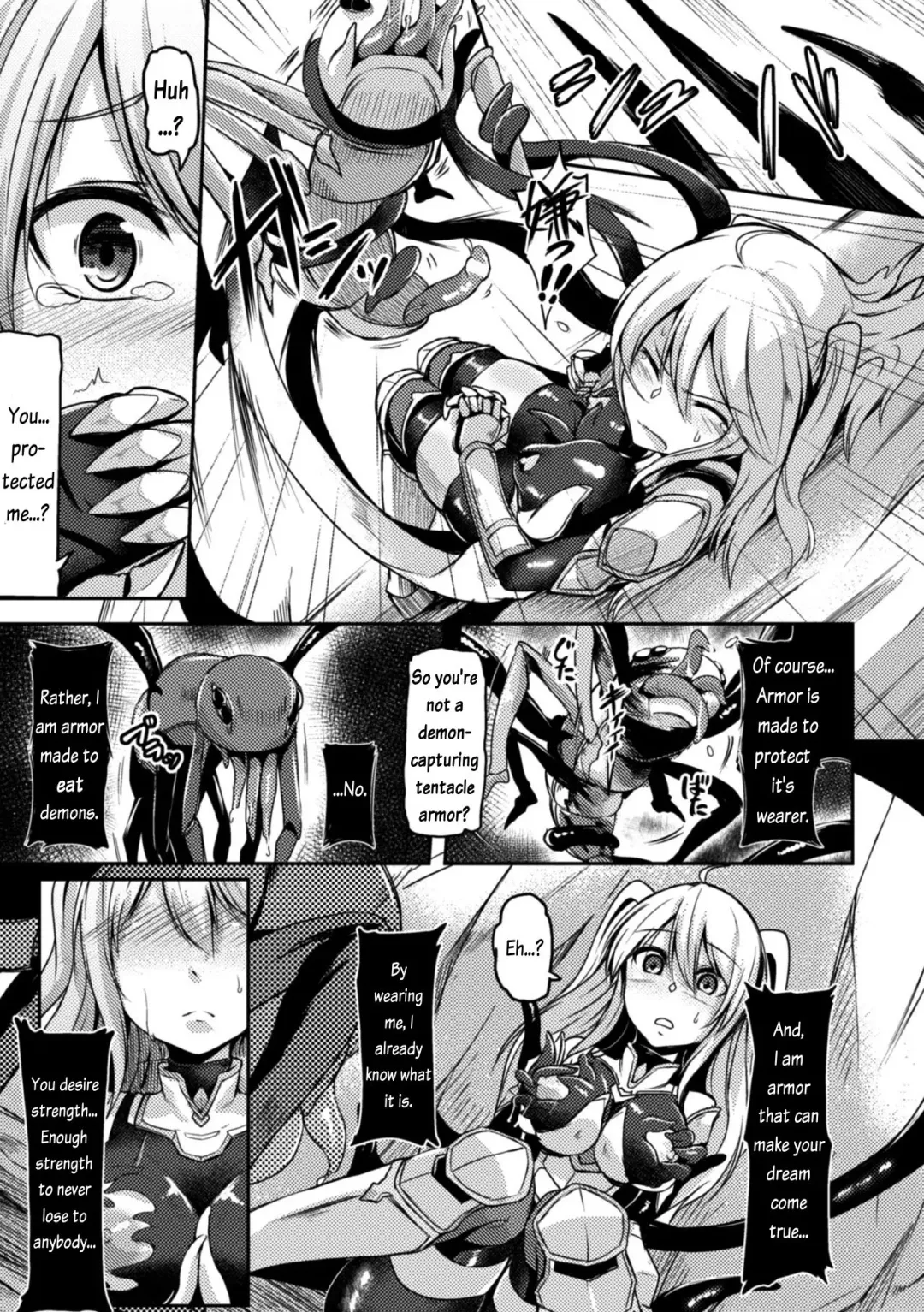 [Hirno] Mamono Karai no Yoroi | Demon Eating Armor Fhentai - Page 11