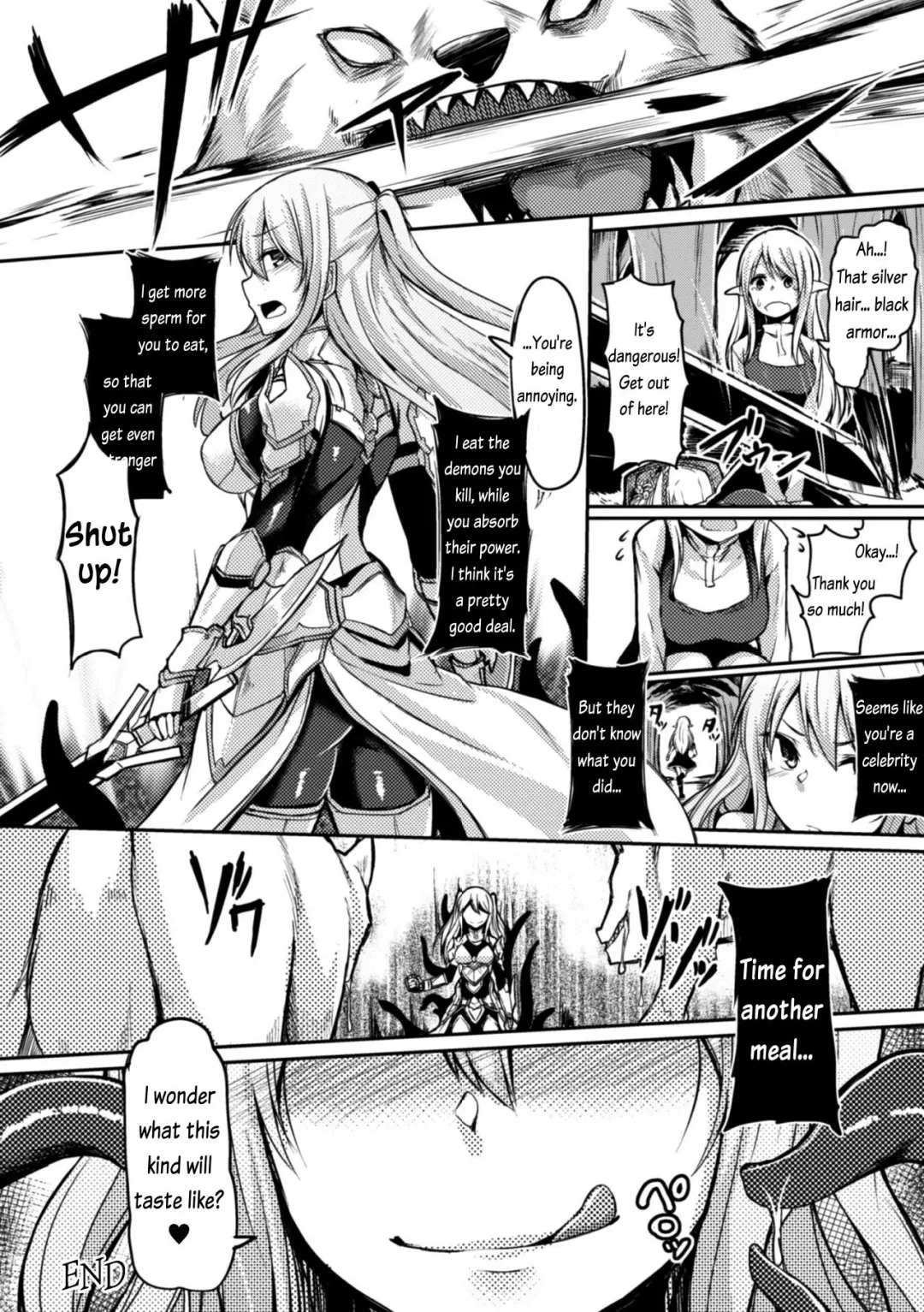 [Hirno] Mamono Karai no Yoroi | Demon Eating Armor Fhentai - Page 22