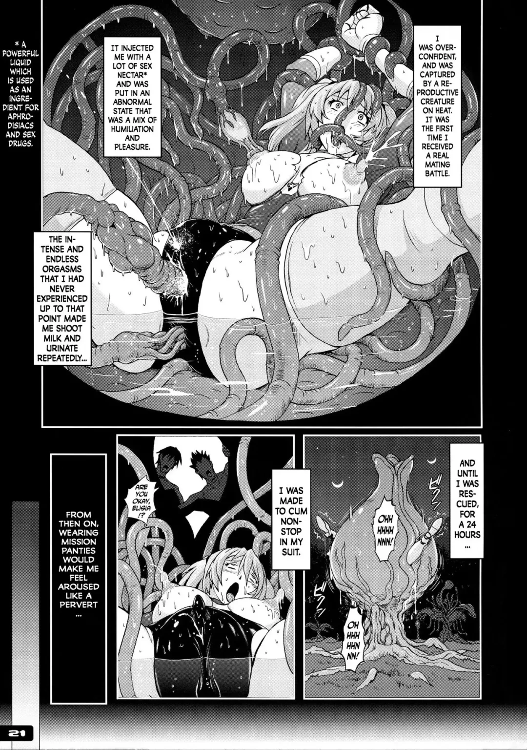 [Murasaki Nyaa] Pitapita Kyouei Mizugi Senshi 3 Fhentai - Page 21