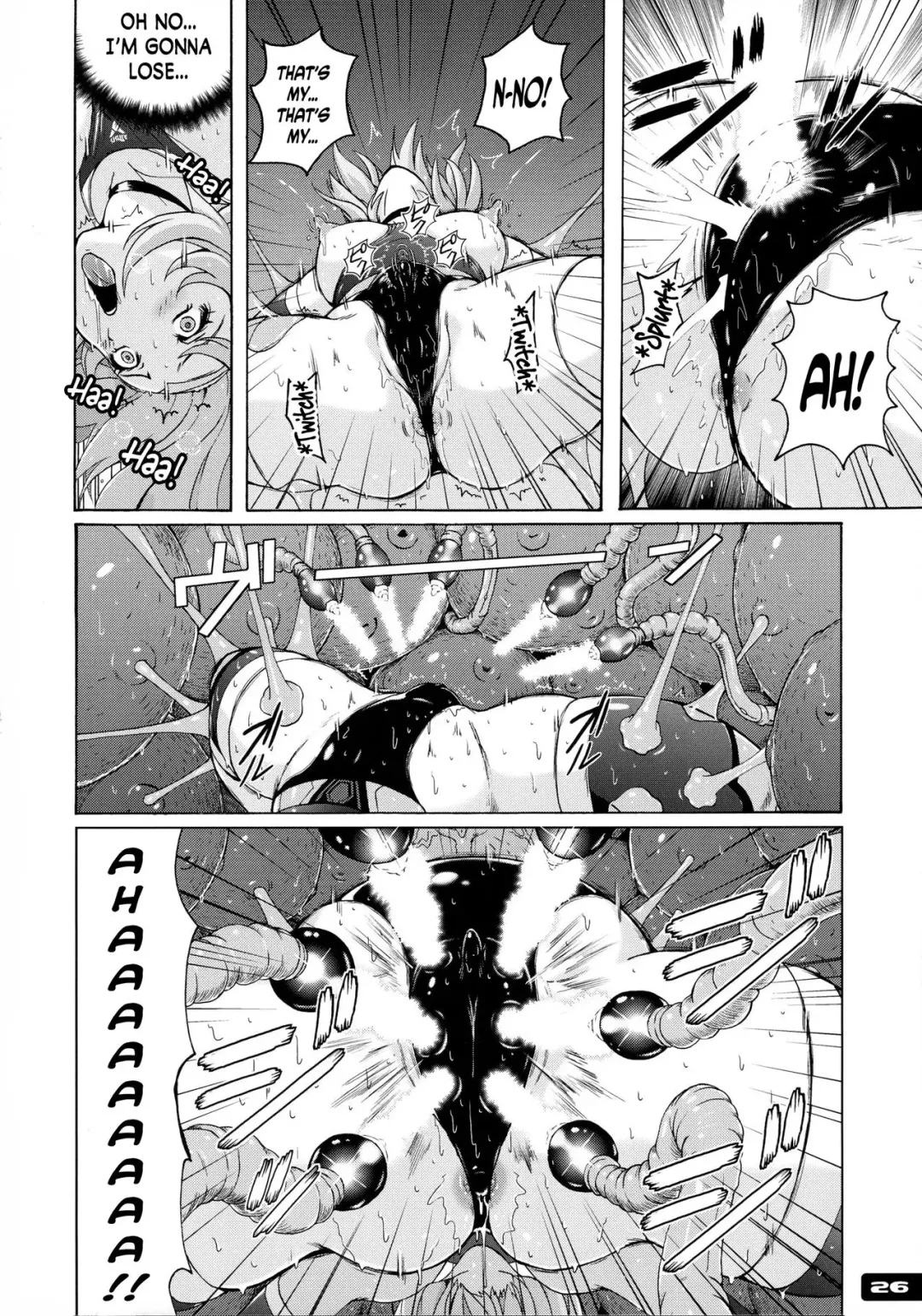 [Murasaki Nyaa] Pitapita Kyouei Mizugi Senshi 3 Fhentai - Page 26