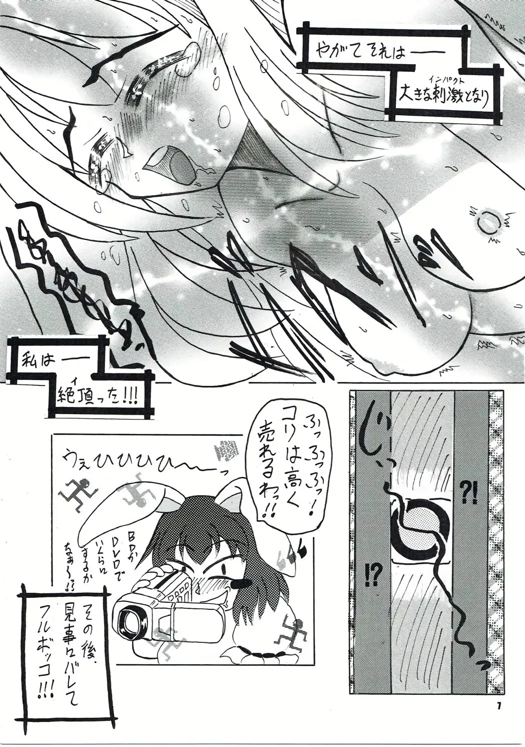 Touhou Shiro Shitagi - Panty Explosion of Rabbit. Fhentai - Page 6