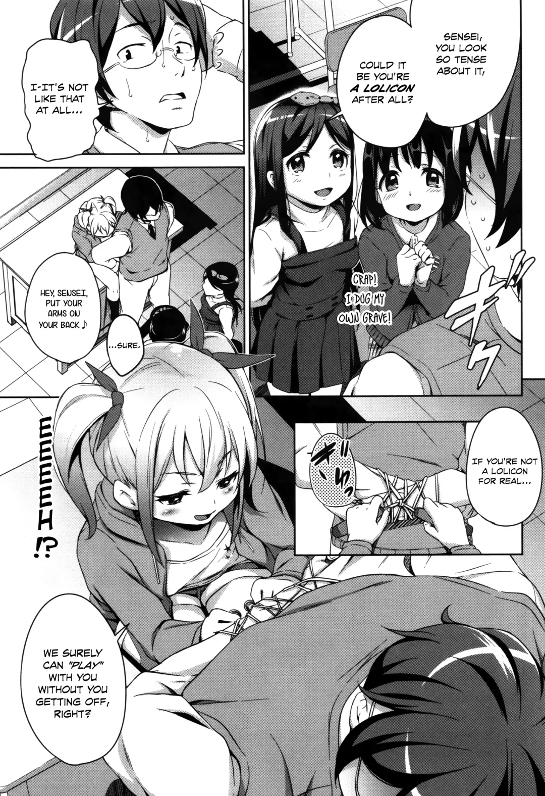 [Hashibiro Kou] Sanbiki ga Yuku! | The Three Girls Go! Fhentai - Page 3