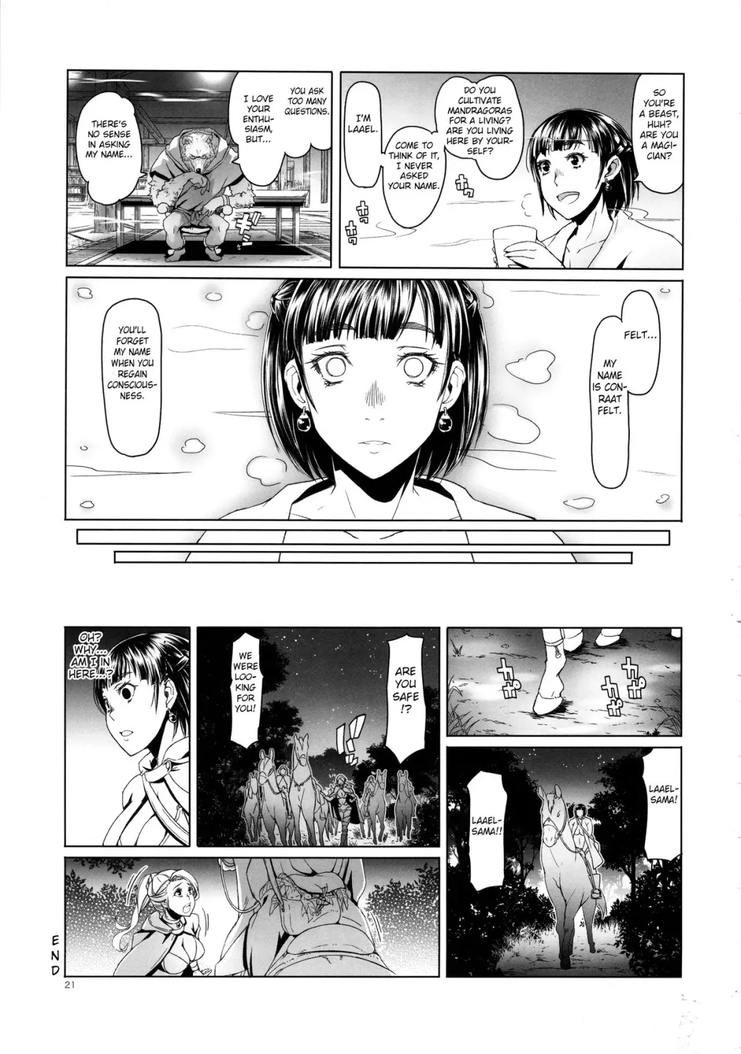 [Asaki Takayuki] Onnakishi Rael to Suzuiro no Mori no Kiba Fhentai - Page 21