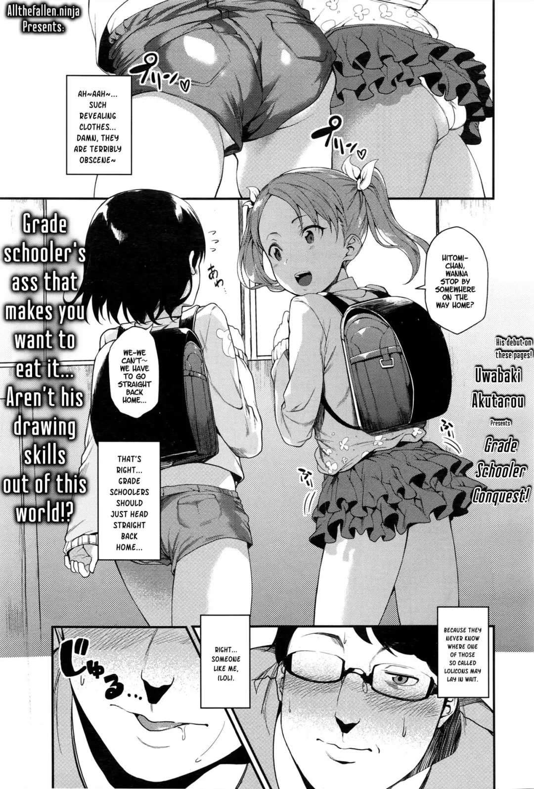 [Uwabaki Hakutarou - Yukyu Ponzu] Joji Seifuku! | Grade Schooler Conquest! Fhentai - Page 1