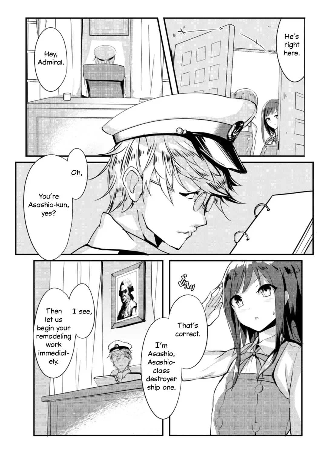 [Orihi Chihiro] Asashio Stranded Fhentai - Page 8