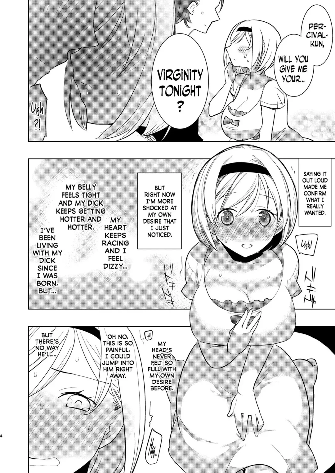 [Aimaitei Umami] Konya, Percival-kun no Shojo o Kudasai Fhentai - Page 3