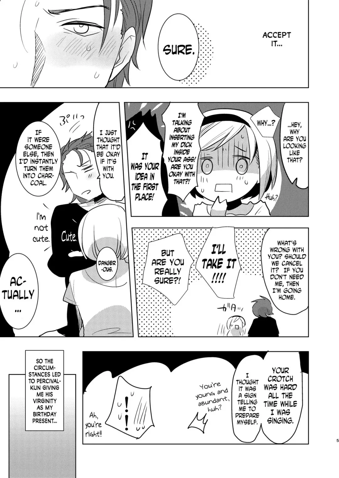 [Aimaitei Umami] Konya, Percival-kun no Shojo o Kudasai Fhentai - Page 4
