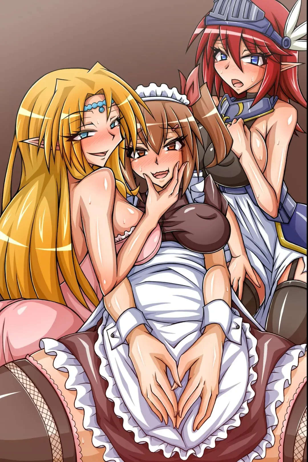 Elf Ochi Biyaku de Semen Tairyou Matsuri! Futanari Onna ni Hamehame Seitenka de Musume-ka Shichatte Renzoku Zecchou Fhentai - Page 2