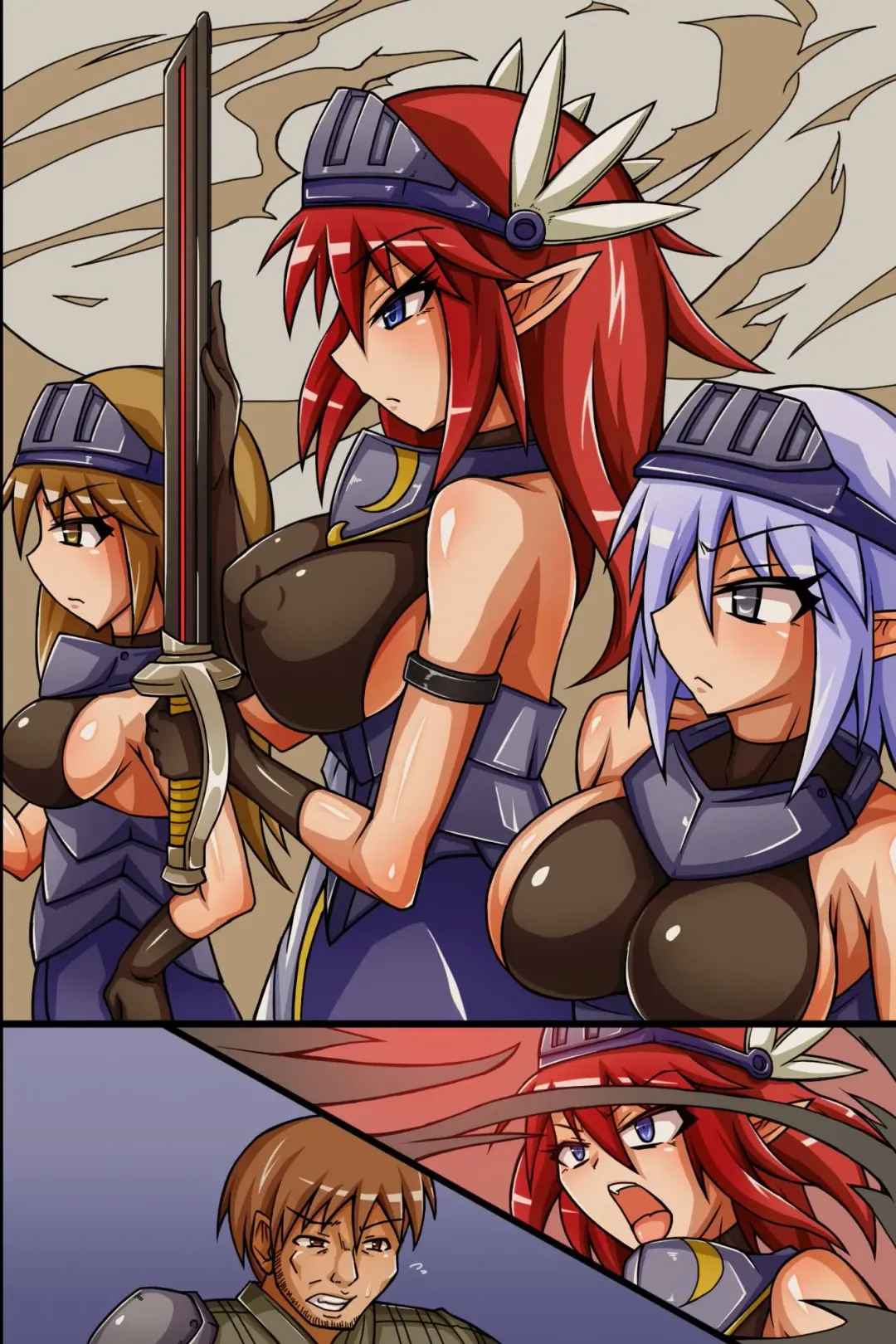 Elf Ochi Biyaku de Semen Tairyou Matsuri! Futanari Onna ni Hamehame Seitenka de Musume-ka Shichatte Renzoku Zecchou Fhentai - Page 62