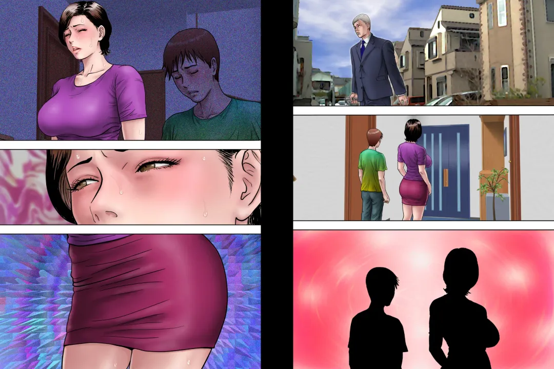 Shucchou Suru Otou-san Choukyou Sareru Okaa-san Fhentai - Page 95