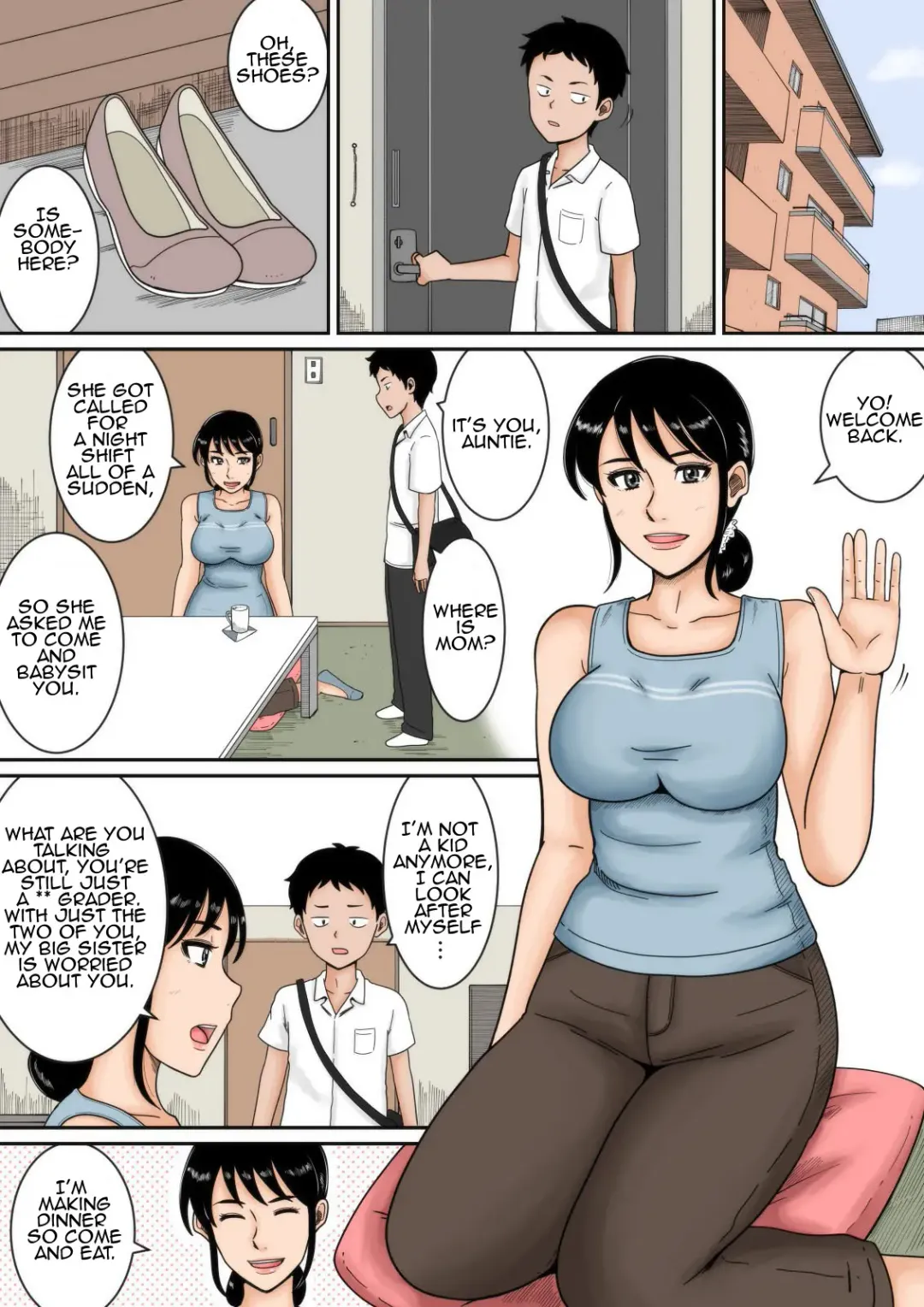 Boku to Oba | Aunt and Me Fhentai - Page 2