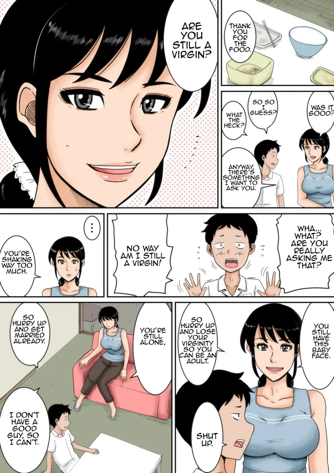 Boku to Oba | Aunt and Me Fhentai - Page 3
