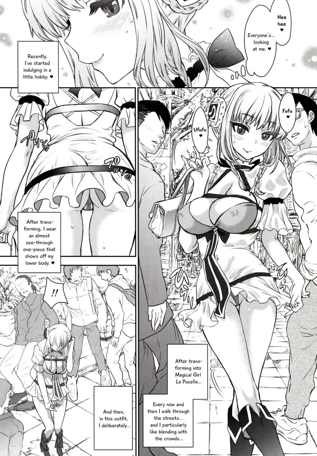 [Shimao Kazu] La Pucelle ga Chikan Densha de Lapulapu Shichau Hon Fhentai - Page 4
