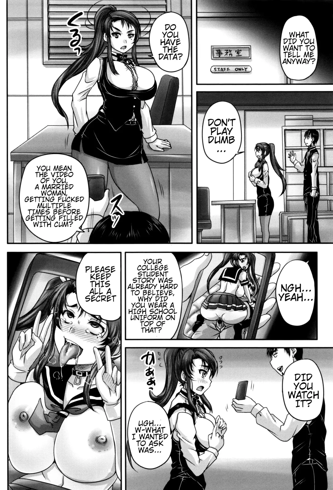 [Nozarashi Satoru] Kissa Hitozuma Nikudorei | Married Meat Slave Cafe Fhentai - Page 39