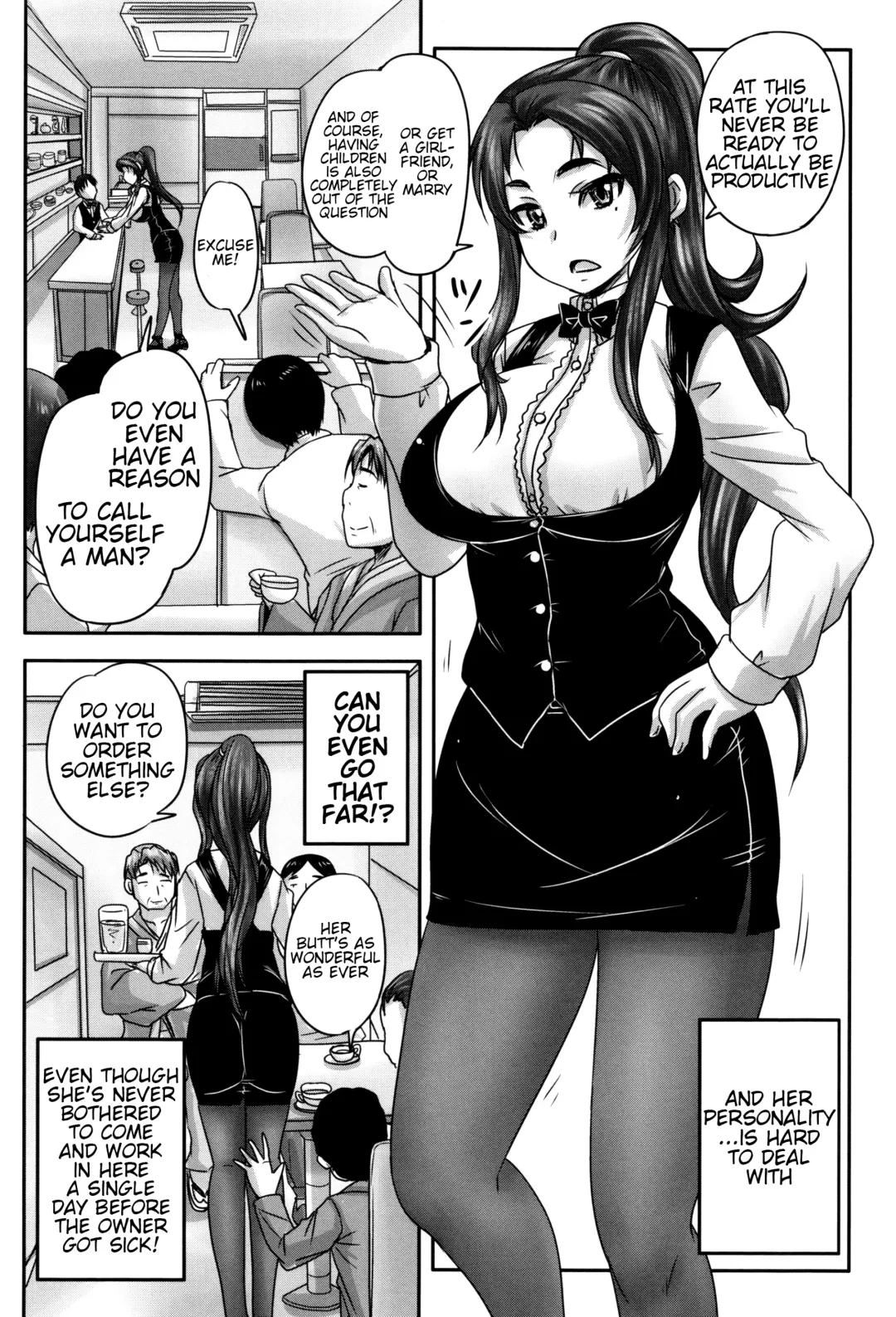 [Nozarashi Satoru] Kissa Hitozuma Nikudorei | Married Meat Slave Cafe Fhentai - Page 9