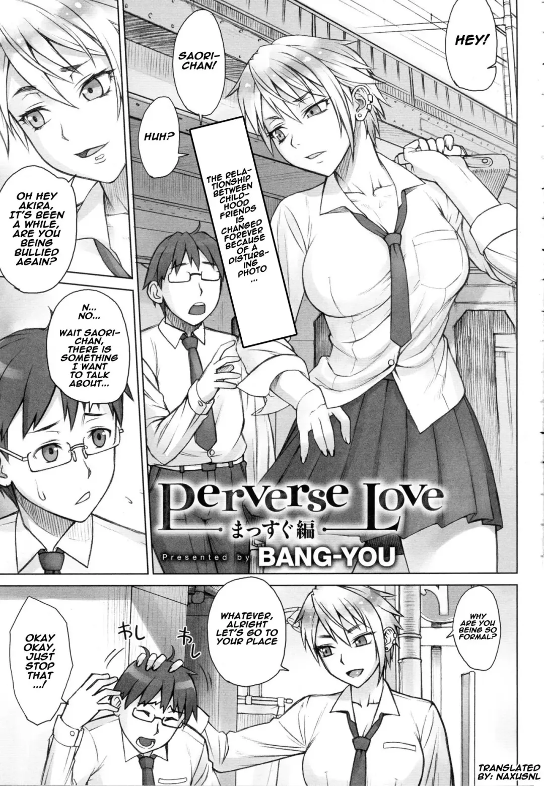 [Bang-you] Perverse Love Massugu Hen | Perverse Love. Real Edition Fhentai - Page 1