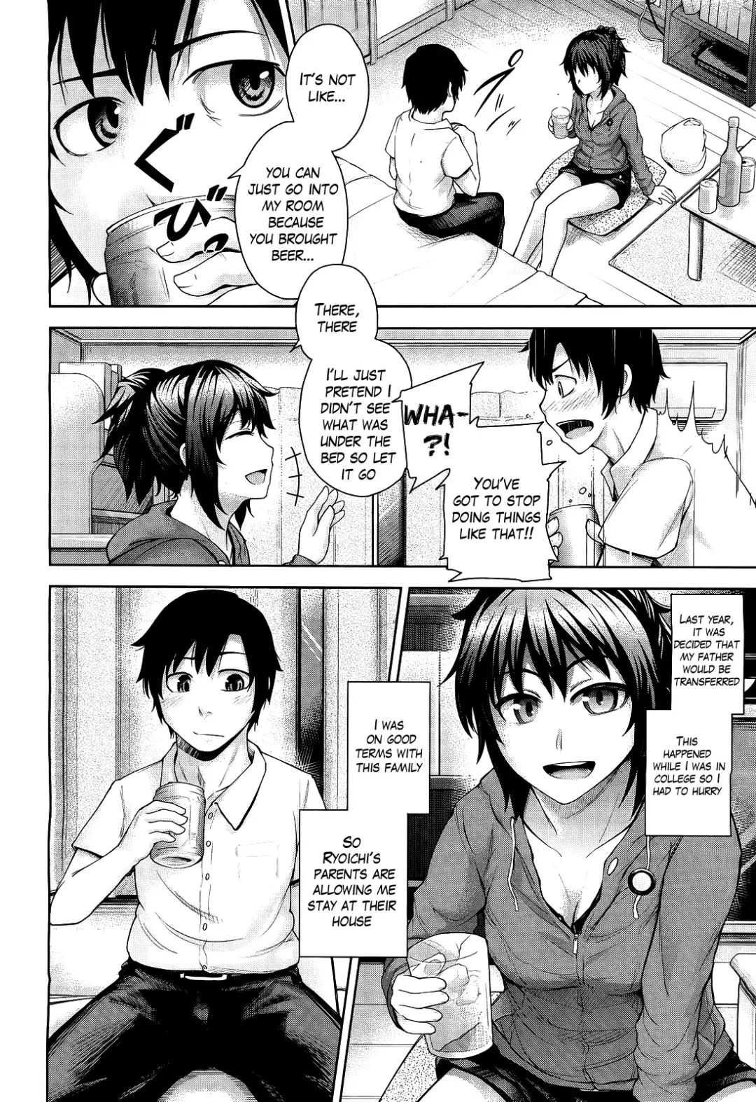 [Umezawa Takeki] Futari no Yoru ni… | Their Night Together... (decensored) Fhentai - Page 4