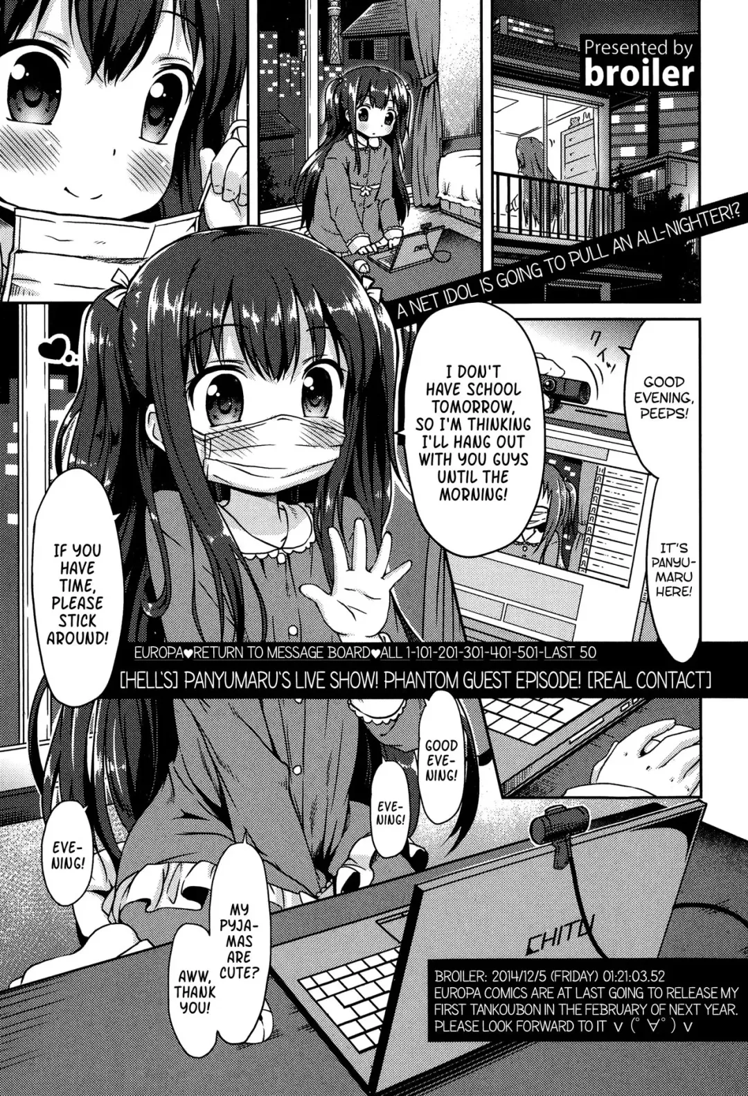 [Broiler] Panyumaru Namahaishin Maboroshi no Guest Kai [Reatotsu] | [Hell's] Panyumaru's Live Show! Phantom Guest Episode! Fhentai - Page 1