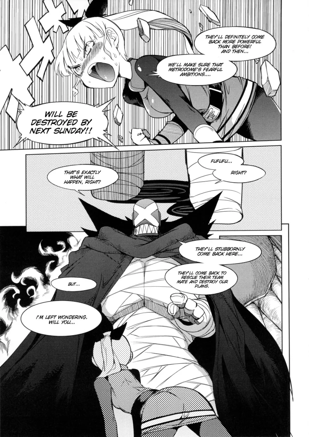 [F4u] the Pink - Tokusatsu Heroine Tsukamaeta!!! Part A Fhentai - Page 5
