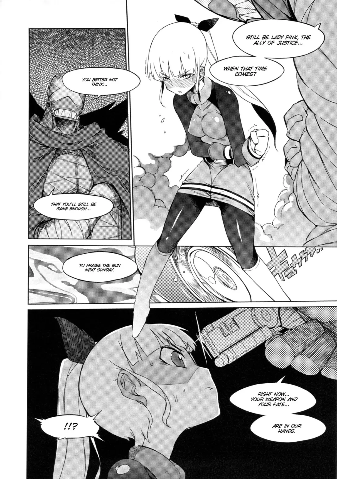 [F4u] the Pink - Tokusatsu Heroine Tsukamaeta!!! Part A Fhentai - Page 6