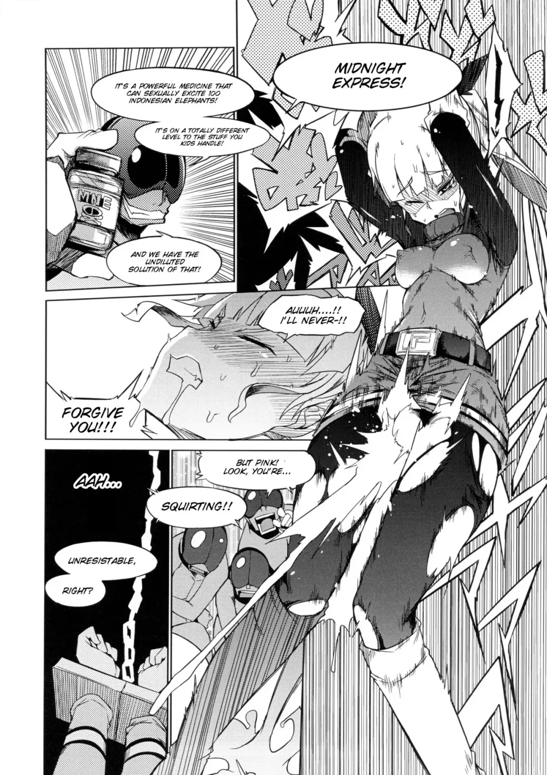 [F4u] the Pink - Tokusatsu Heroine Tsukamaeta!!! Part A Fhentai - Page 14