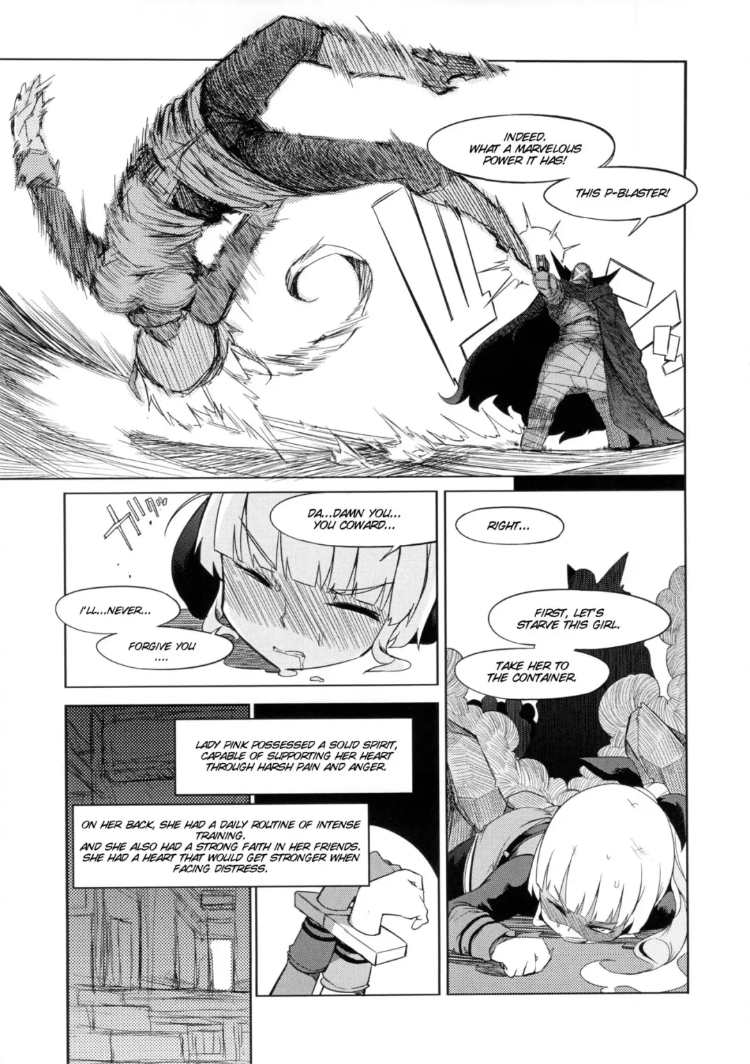 [F4u] the Pink - Tokusatsu Heroine Tsukamaeta!!! Part A Fhentai - Page 7