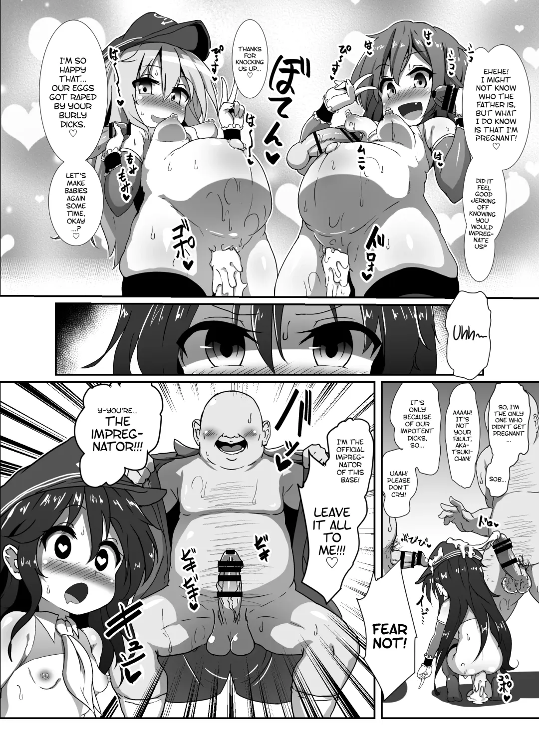 Kozukuri Chinjufu ~Mesugaki Kanmusu no Shikyuu de Tanoshiku Onaho o Tsukutte Asobou~ | Baby Making Naval Base ~Let's Have Fun Making Onaholes With Bitch Brat Ship Girls' Wombs~ Fhentai - Page 23