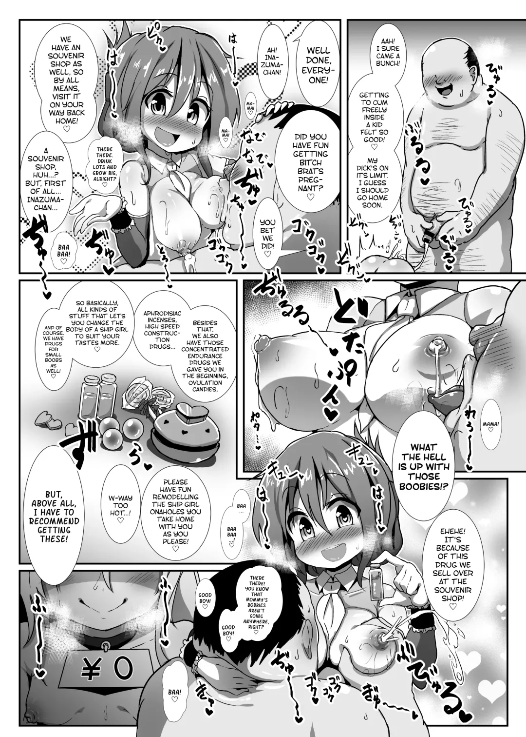 Kozukuri Chinjufu ~Mesugaki Kanmusu no Shikyuu de Tanoshiku Onaho o Tsukutte Asobou~ | Baby Making Naval Base ~Let's Have Fun Making Onaholes With Bitch Brat Ship Girls' Wombs~ Fhentai - Page 28