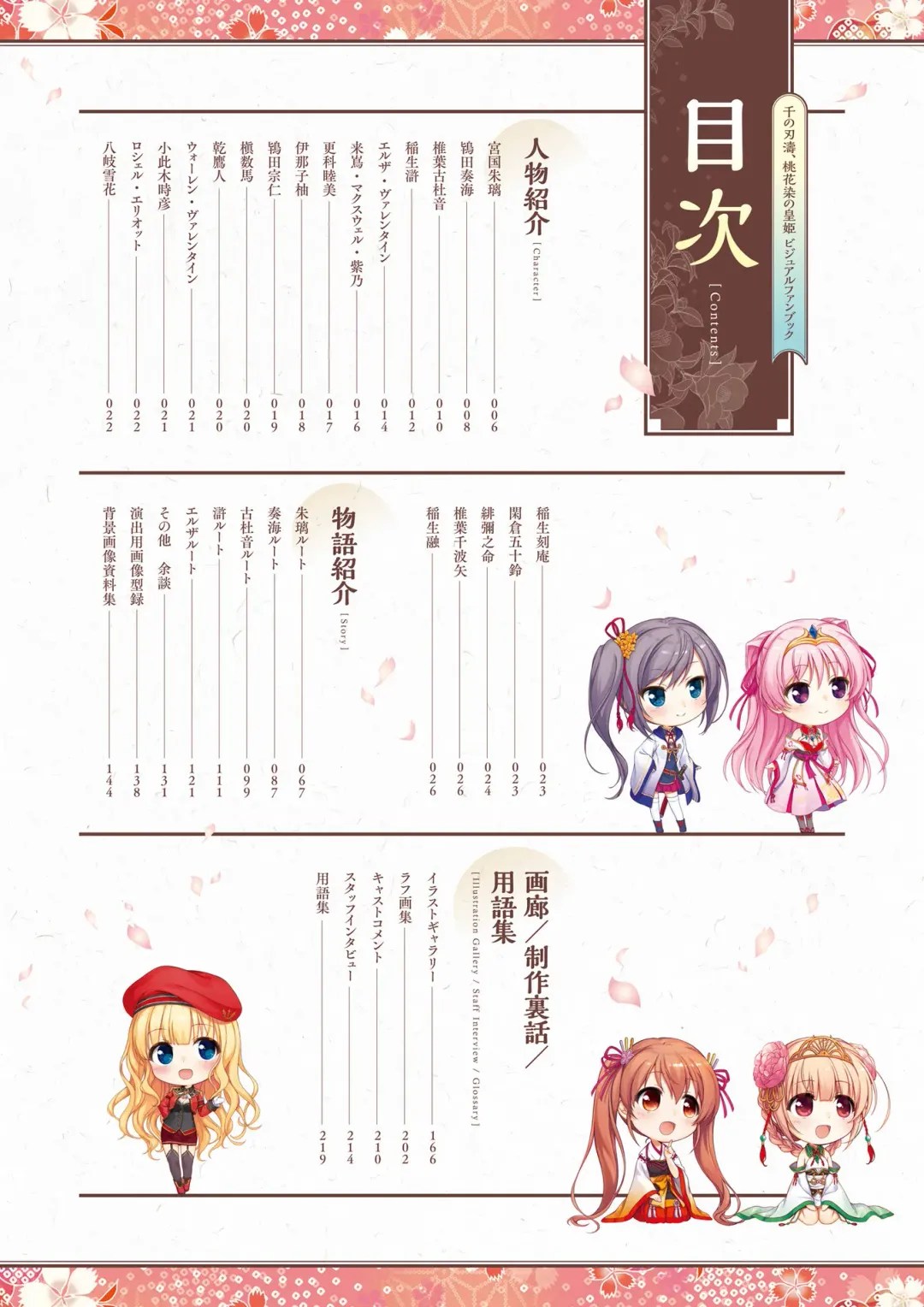 Sen no Hatou, Tsukisome no Kouki Visual Fanbook Fhentai - Page 5