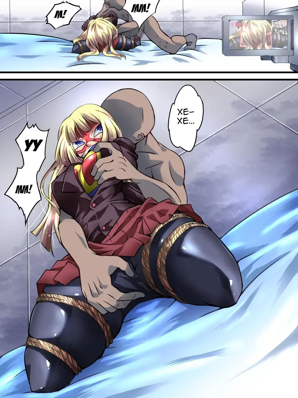 Superheroine Yuukai Ryoujoku 5 - Superheroine in Distress Fhentai - Page 11