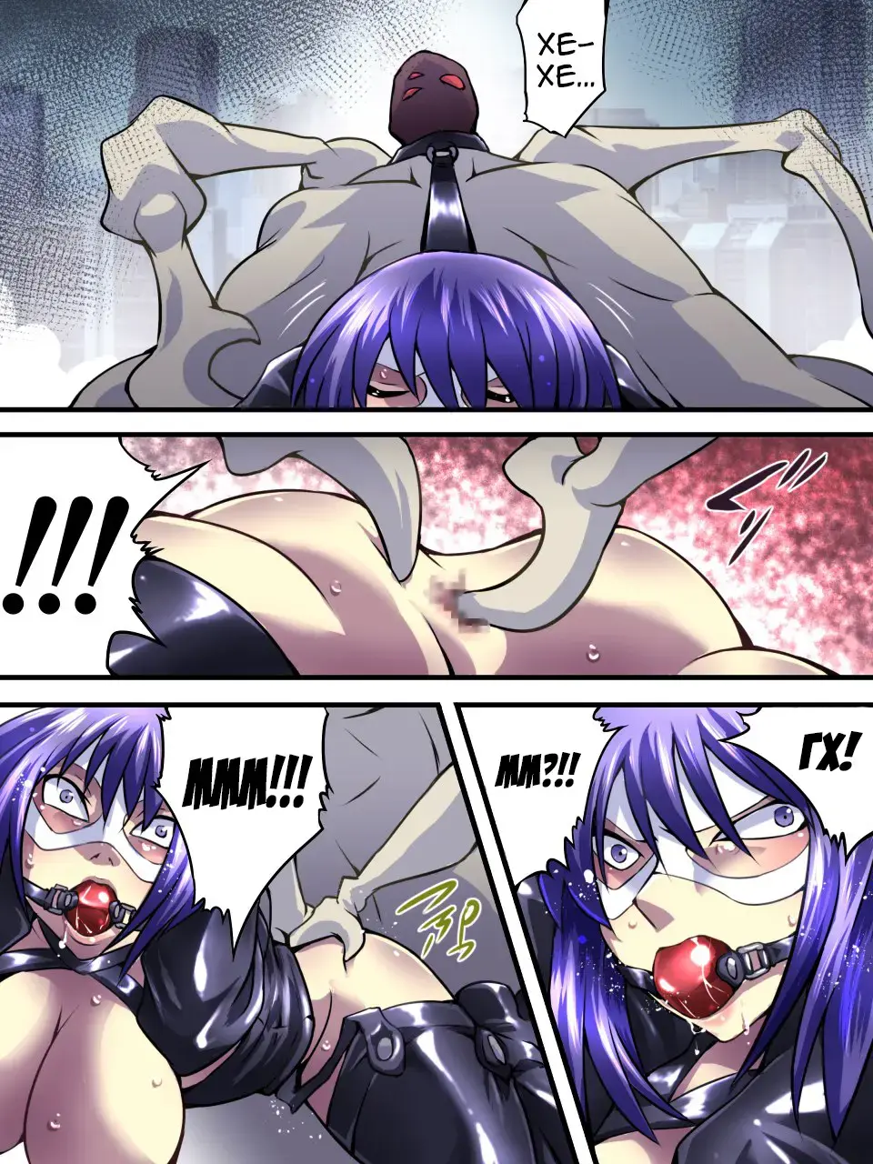 Superheroine Yuukai Ryoujoku VII - Superheroine in Distress - Kunoichi Suzushiro II Fhentai - Page 21