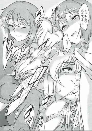 [Momo No Suidousui] Yuki Chinpo - Futanari Yukiho to Neteta Miki Fhentai - Page 14