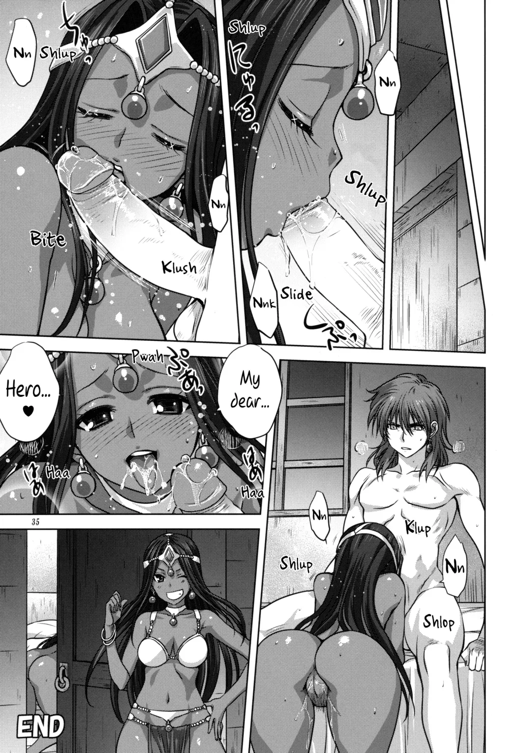 [Mitarashi Kousei] Anata ga Watashi no Yuusha-sama (decensored) Fhentai - Page 34