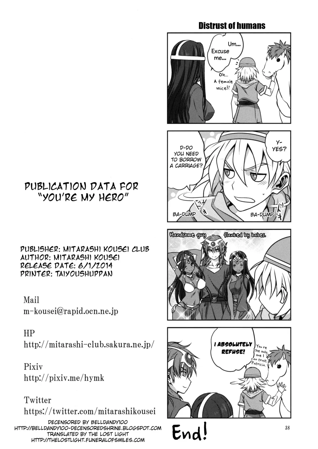 [Mitarashi Kousei] Anata ga Watashi no Yuusha-sama (decensored) Fhentai - Page 37