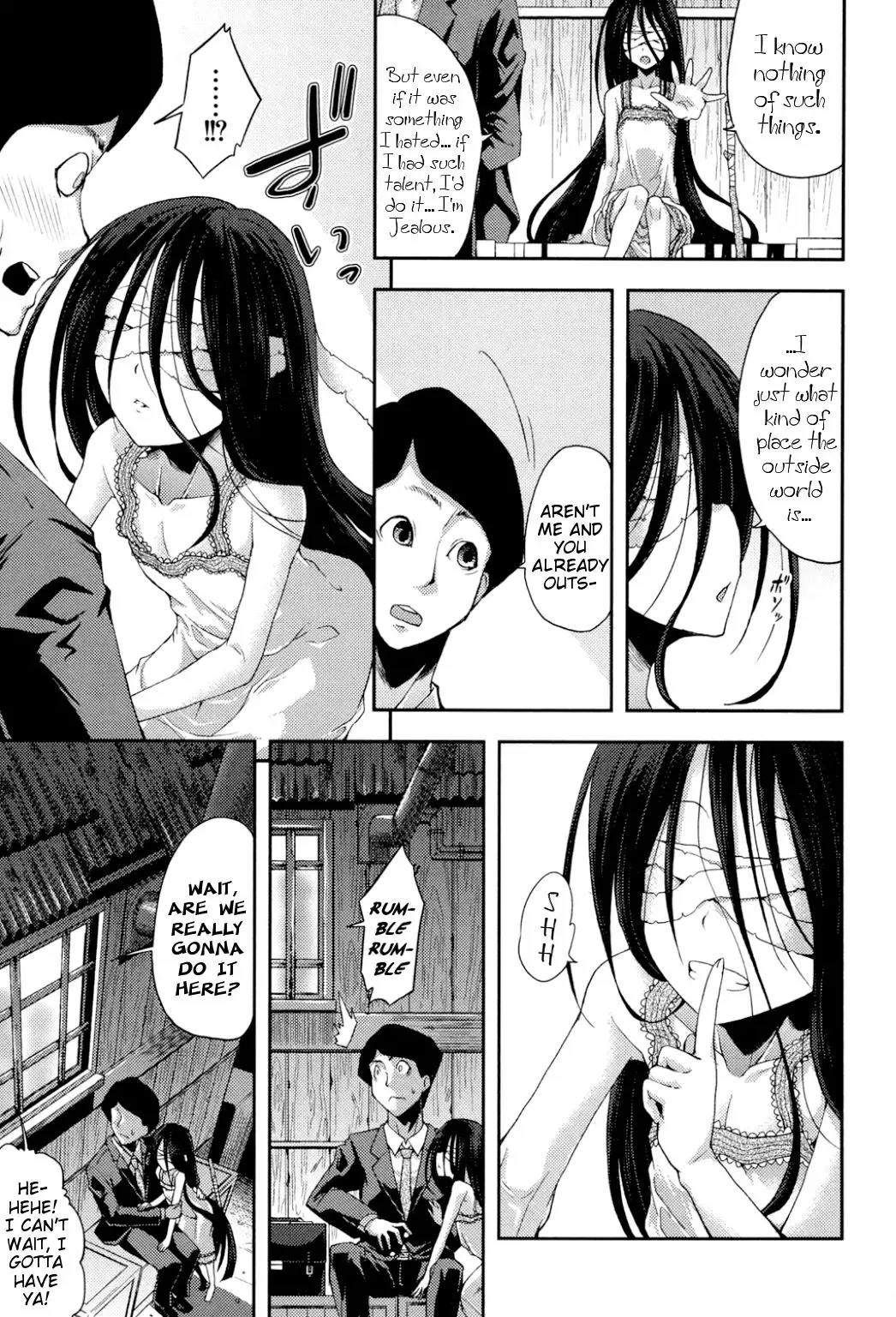[Yamazaki Kana] Nubatama no Yume | Pitch-Black Dream Fhentai - Page 7