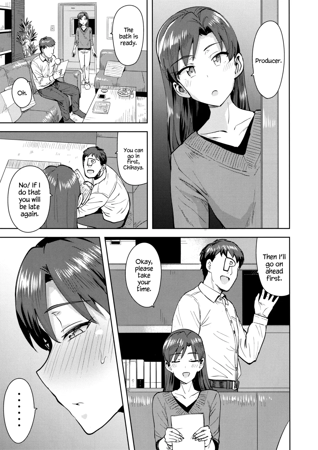 [Tsurui] Chihaya to Ofuro | Bath with Chihaya Fhentai - Page 3