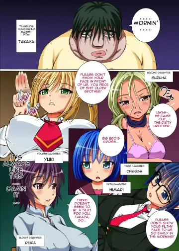 [Yuuki Tsumugi] Kakun dakara Shikatanai! ~ Shimai-tachi o Kakun de Fukujuu Sasete Hametaosu! | It's The House Rules, So It Can't Be Helped! Fhentai - Page 4