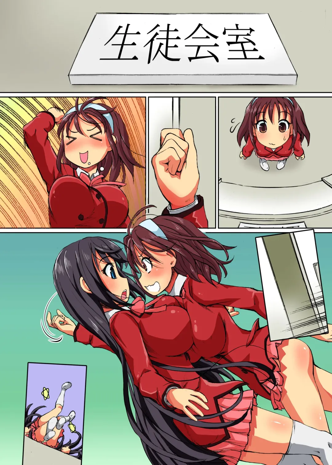 [Yuuki Tsumugi] SEX-zuke ni Nari Tesaki ni Natta Seitokai Joshi-tachi ni Meirei Shite Shinnyuusei o Choukyou Lez Play Sasete Mita Fhentai - Page 26