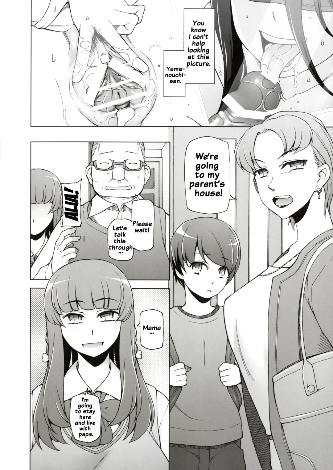 [Miito Shido] Lustful Flowers 2 Chichi to Aishiatta Yoru ni, Kemono-domo wa Tsudou. Fhentai - Page 5