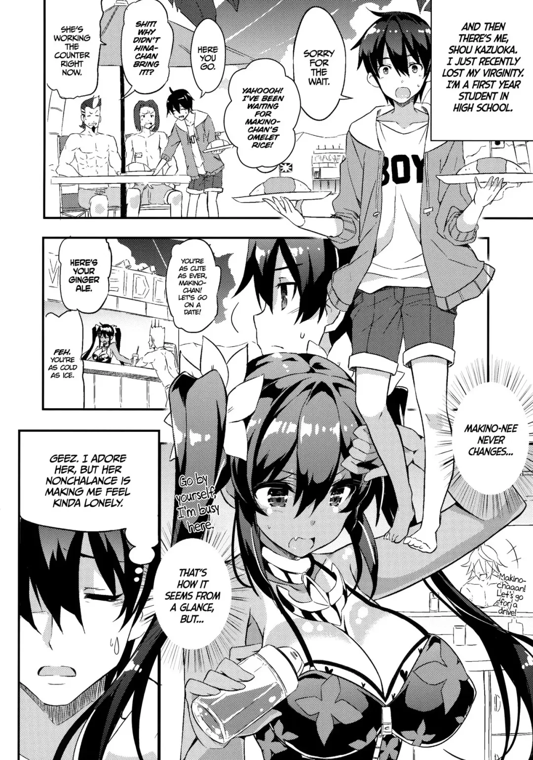 [Kurokawa Izumi] Anehama. 2 | Sister Beach 2 Fhentai - Page 3