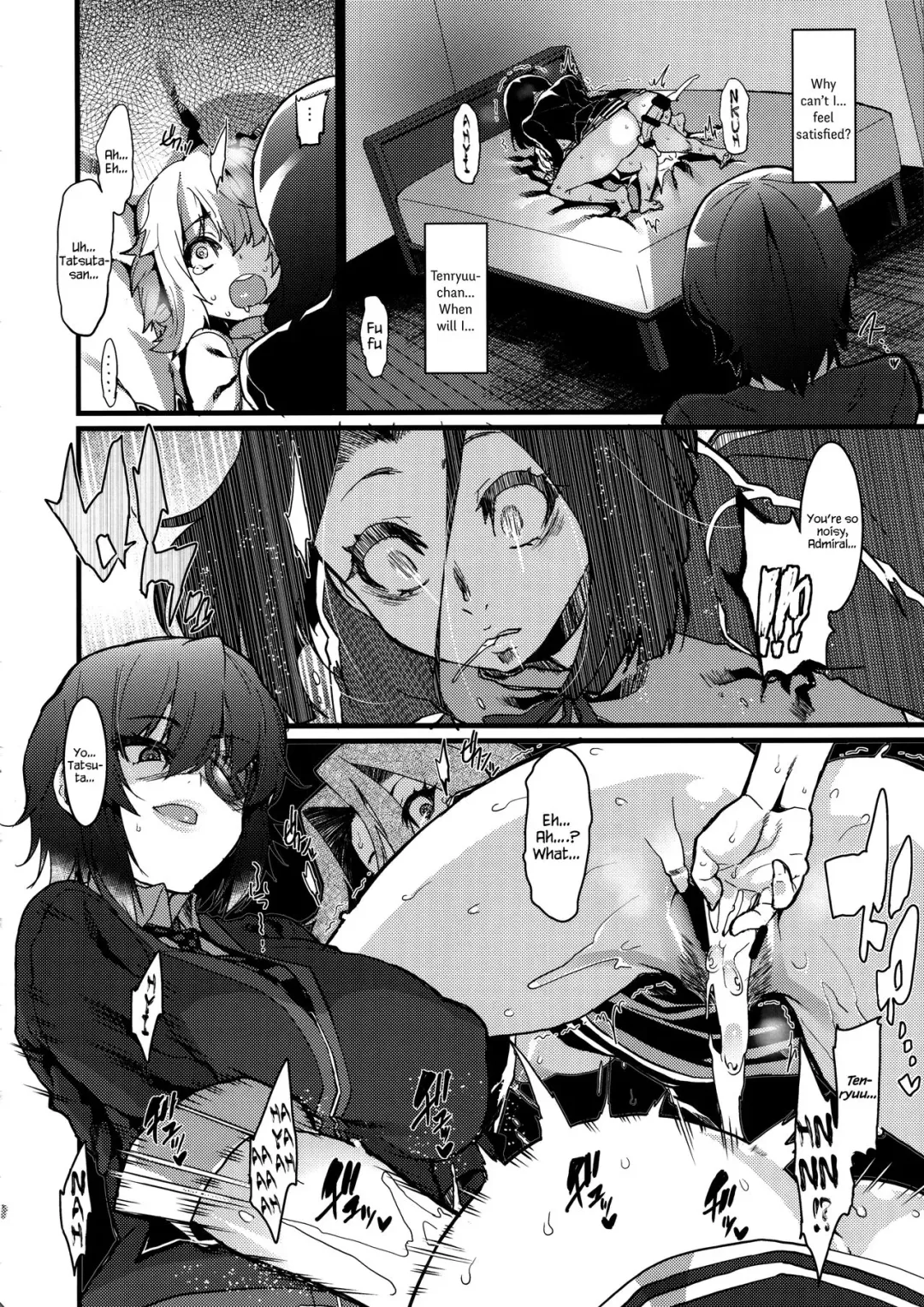 [Henkuma] Chiisai Teitoku to Tatsuta to Tenryuu to Fhentai - Page 11