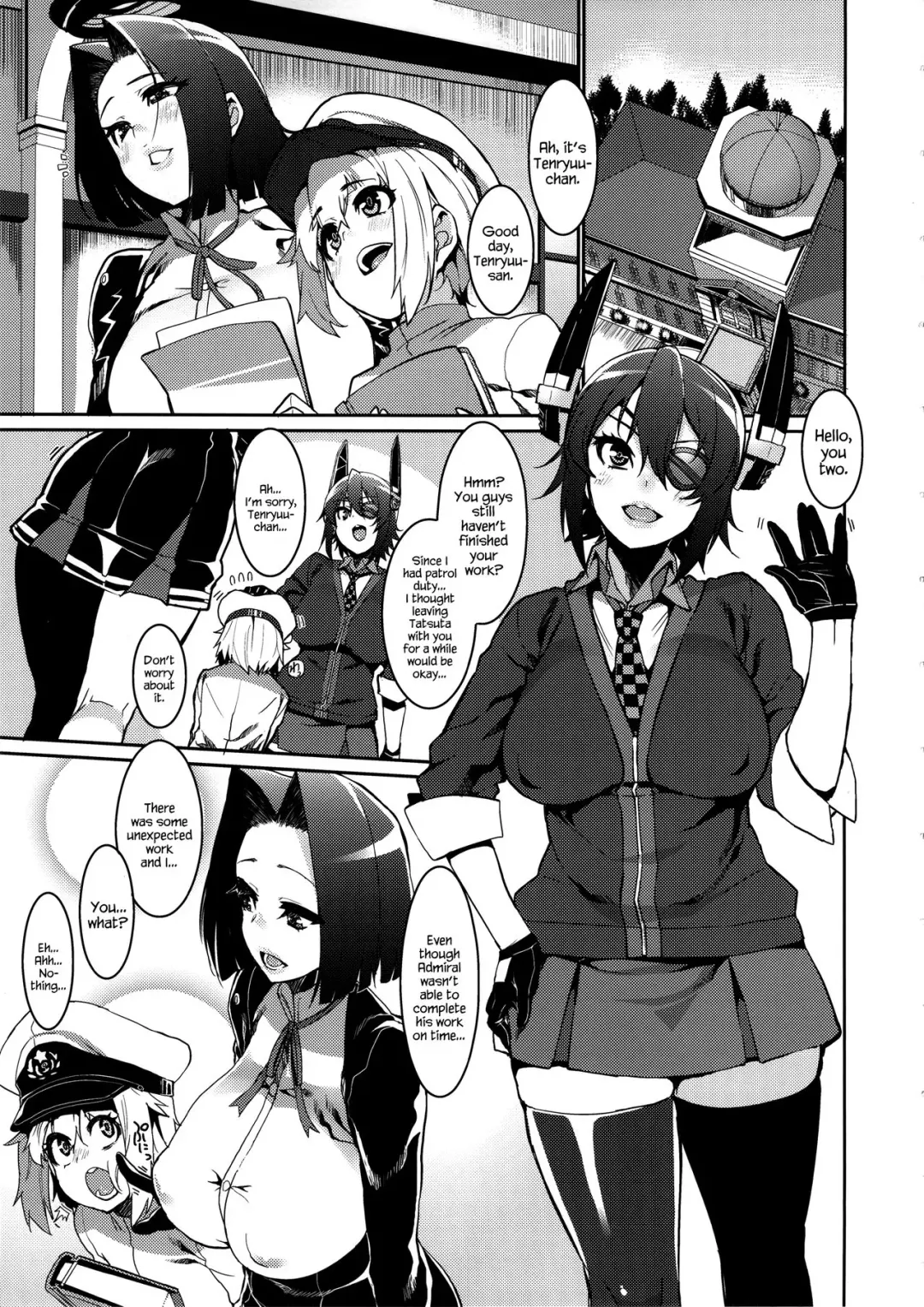 [Henkuma] Chiisai Teitoku to Tatsuta to Tenryuu to Fhentai - Page 4