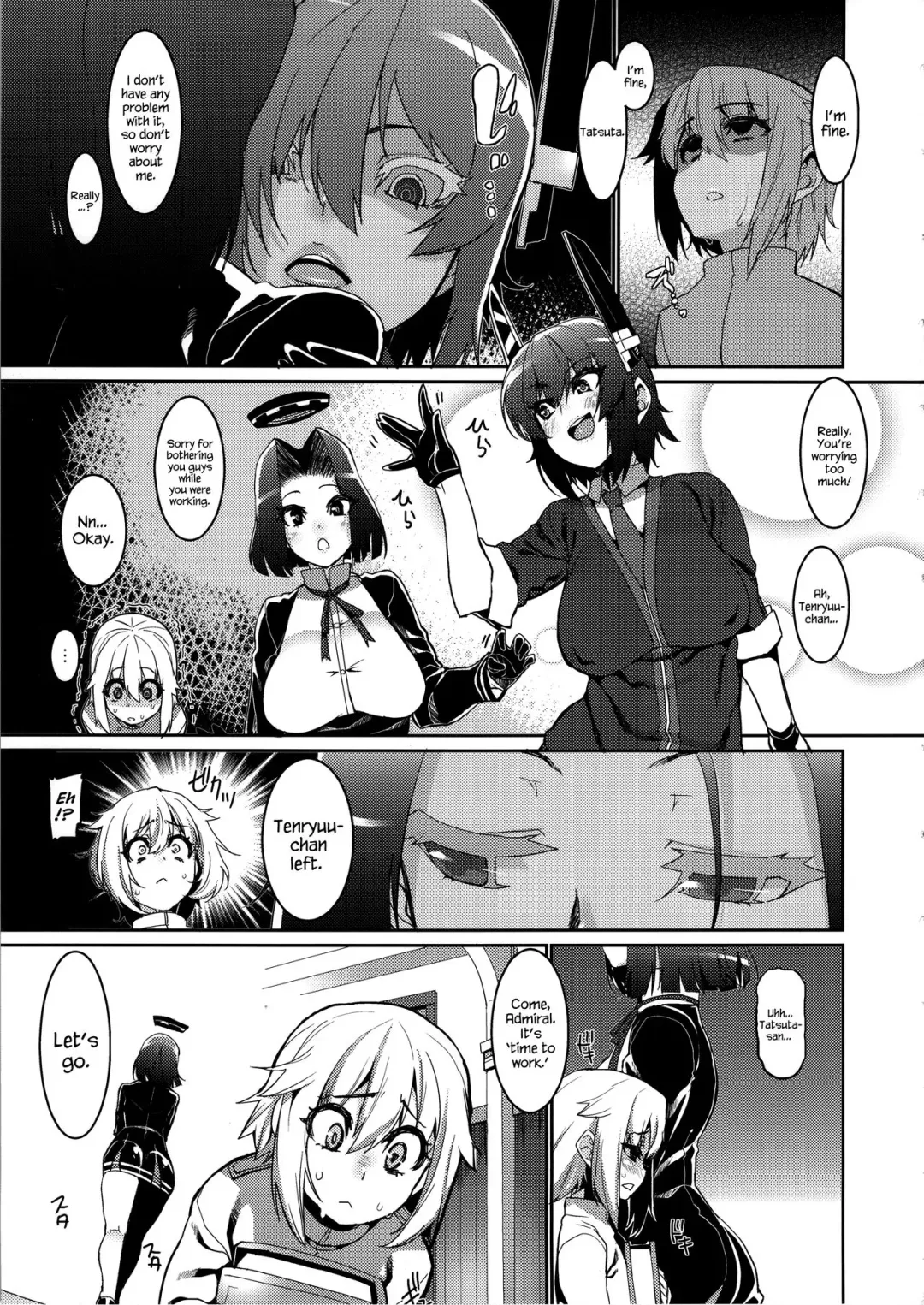 [Henkuma] Chiisai Teitoku to Tatsuta to Tenryuu to Fhentai - Page 6