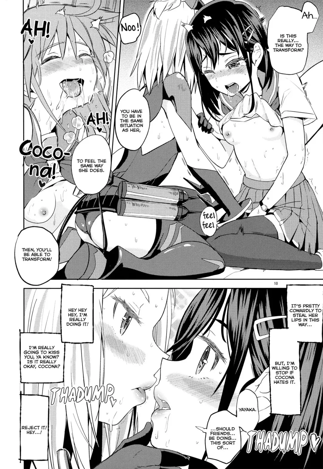 [Ayane] Sore dakara Watashi wa Henshin Dekinai | So that's why I can't transform Fhentai - Page 11