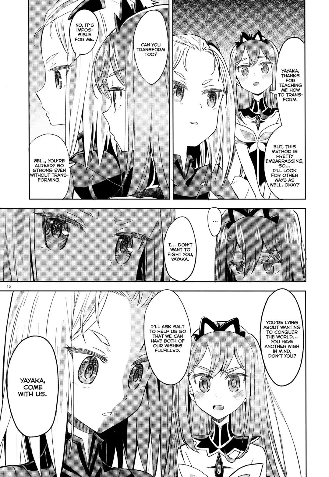 [Ayane] Sore dakara Watashi wa Henshin Dekinai | So that's why I can't transform Fhentai - Page 16