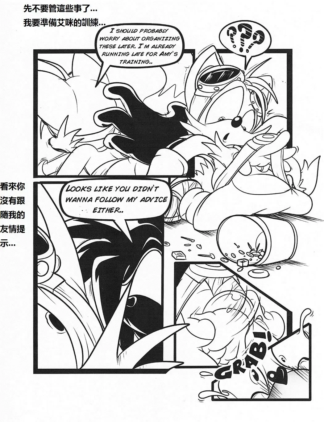[Greenhill] Below The Belt (Sonic The Hedgehog) - Chinese Fhentai - Page 6