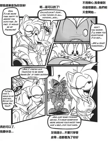 [Greenhill] Below The Belt (Sonic The Hedgehog) - Chinese Fhentai - Page 4